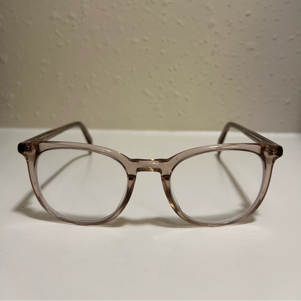 Warby Parker Frames, Medium, Durand, Rose Water